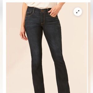 Democracy Midnight Blue Straight Leg Jeans Size 8